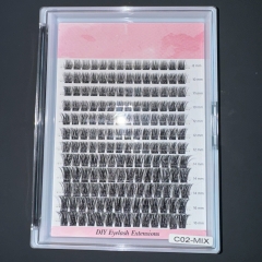 C02 DIY Cluster Lashes