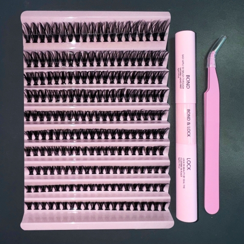 40P DIY Cluster Lashes 10 rows 200 clusters