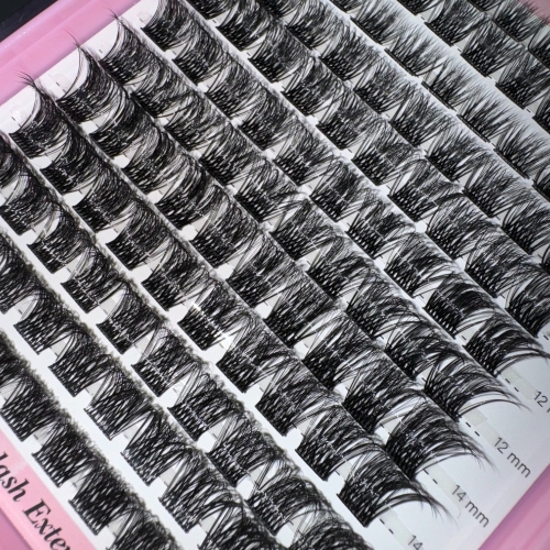 C9 DIY Cluster Lashes mixed lengths 8mm-16mm D Curl