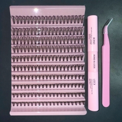 10P DIY Cluster Lashes 10 rows 200 clusters