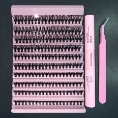 20P DIY Cluster Lashes 10 rows 200 clusters KIT
