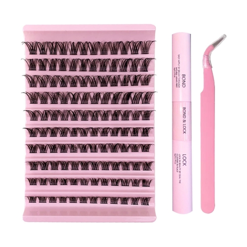 D02 DIY Cluster Lashes 12 rows 110 pieces