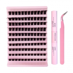 D03 DIY Cluster Lashes 12 Row 110 pieces KIT