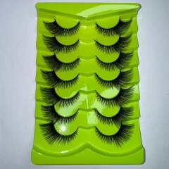 “MY7” 7 Pack Foxy eye Russian Curl Lashes