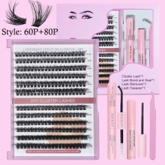 60P+80P DIY CLUSTER LASHES