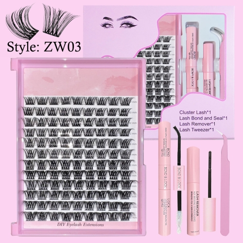 ZW03 DIY Lash Extension mixed (10mm-20mm)