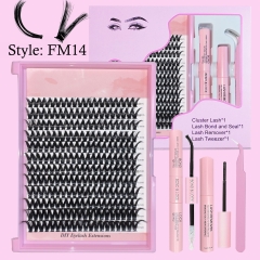 FM14 DIY CLUSTER LASHES (8mm-16mm) D Curl