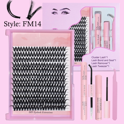 FM14 DIY CLUSTER LASHES (8mm-16mm) D Curl