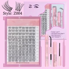 Z004 DIY Cluster Lashes (D curl ,8mm-16mm, 96 clusters)