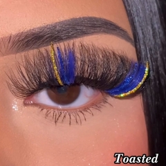 Toasted (25mm Glitter Lashes)