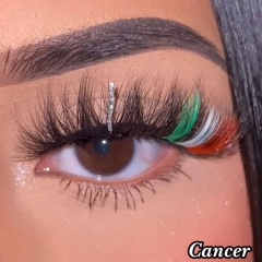 CANCER（18MM GLITTER TWO TONE MINK）