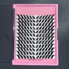 E003 Foxy Eye DIY Cluster Lashes (C curl) 144 clusters