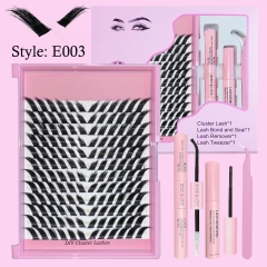 E003 DIY Cluster Lash Pro Kit (10mm-16mm) D curl