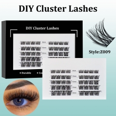 Z009 DIY Cluster Lashes (8-16MM) D curl Black