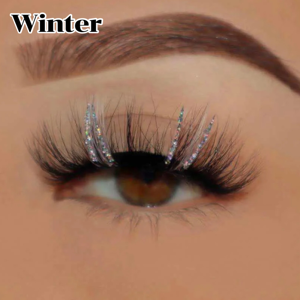Winter（18MM GLITTER TWO TONE MINK）