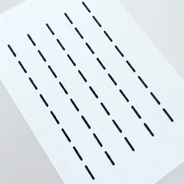 THIN (Black) Pre Glue strips for clusters