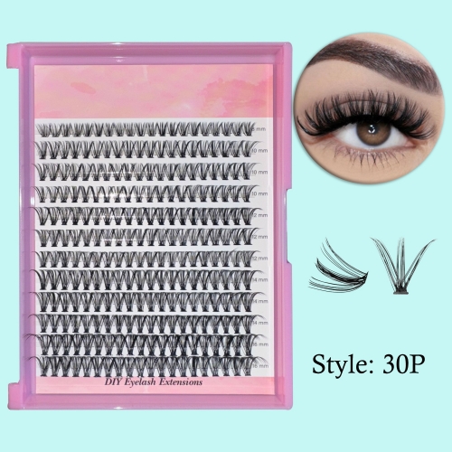 （USA ONLY）30P DIY Cluster Lashes
