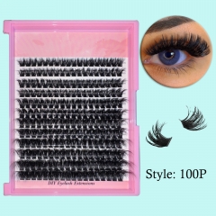 （USA ONLY）100P DIY CLUSTER LASHES