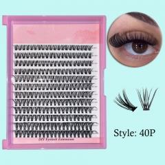 （USA ONLY） 40P DIY Cluster Lashes
