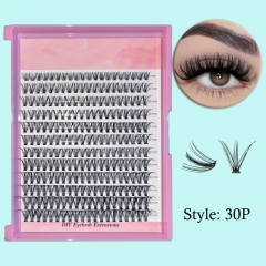 （USA ONLY） 30P DIY Cluster Lashes