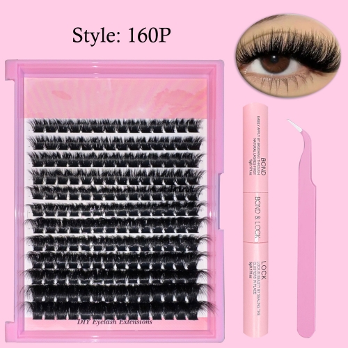 （USA ONLY）160P DIY Cluster Lashes