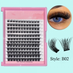 （USA ONLY）B02 DIY Cluster Lashes(10mm-16mm)
