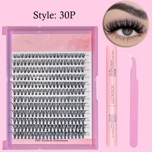 （USA ONLY）30P DIY Cluster Lashes