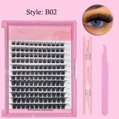 （USA ONLY）B02 DIY Cluster Lashes KIT