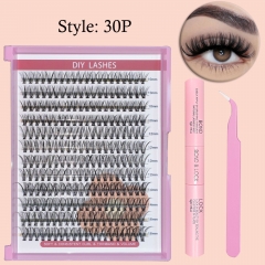 30P DIY Cluster Lashes KIT