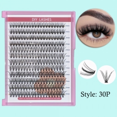 30P DIY Cluster Lashes