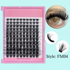 FM04 DIY Cluster Lashes (8mm-24mm) 3D Curl Mega Volume