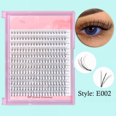E002 Spike DIY Cluster Lashes (8-24mm, D curl) Spike DIY Lashes