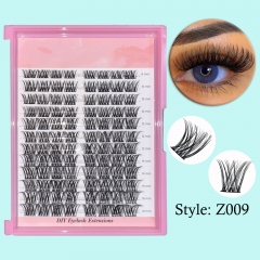 Z009 DIY Cluster Lashes (D curl ,8mm-16mm, 96 clusters)