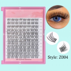 Z004 DIY Cluster Lashes (D curl ,8mm-16mm, 96 clusters)