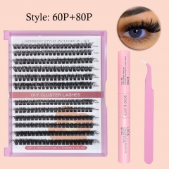 60P+80P DIY CLUSTER LASHES KIT