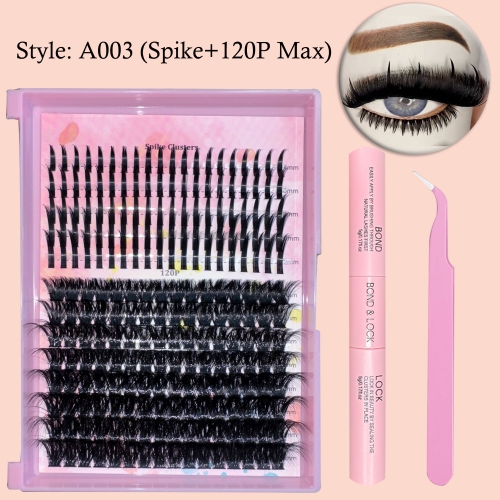 A003 (Spike+120P Max) Mega Volume Lash Extension Spikey Lash Extensions