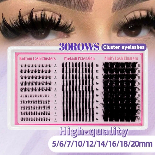 A008 Bottom Clusters 3 Styles and Spike Clusters mixed