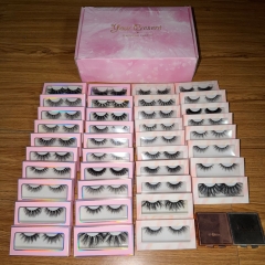 Mink Lash Blink Box : 40 pairs 3D Mink Lashes ,Both Natural & Dramatic