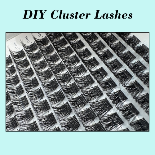 （USA ONLY）C9 DIY Cluster Lashes mixed lengths 8mm-16mm D Curl