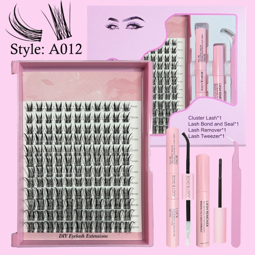 "A012" Clear Band Anime Natural Clusters 8mm-18mm