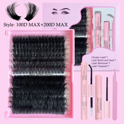 "A010" 100D Max + 200D Max, 12mm to 26mm, Dramatic and Wispy