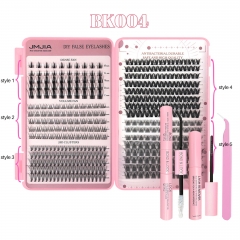 BK004 DIY Cluster Eyelash Book 5 styles mixed