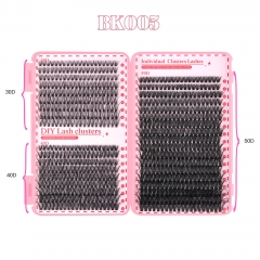BK005 DIY Cluster Eyelash Book 3 styles mixed