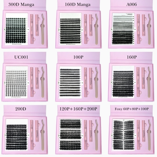 10 boxes Customized Luxury Megnetic Cluster Kit