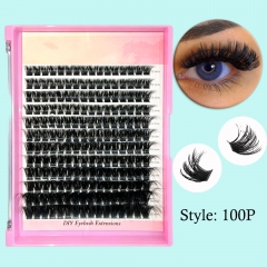 100P DIY CLUSTER LASHES