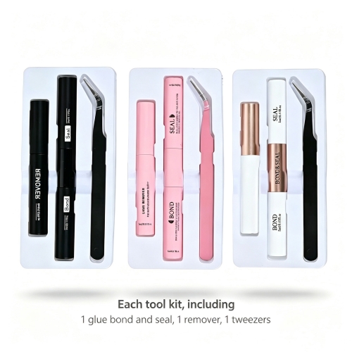 Cluster Lash Tool Kit (Bond, Seal & Remover & Tweezer)