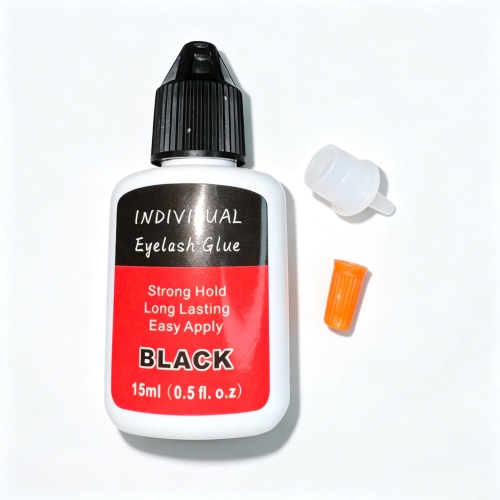(BLACK) Individual Lash Glue 15ML ( DIY Cluster Lash Glue)