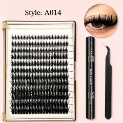 “A014” Anime Volume Cluster Lashes (10mm-18mm) KIT