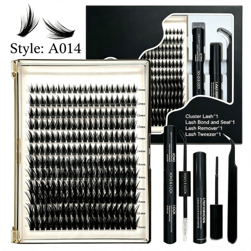 “A014” Anime Volume Cluster Lashes