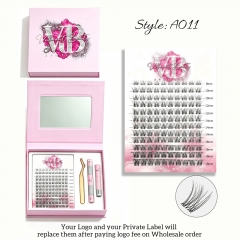 “A011” Luxury Magnetic Mirror Kit Box